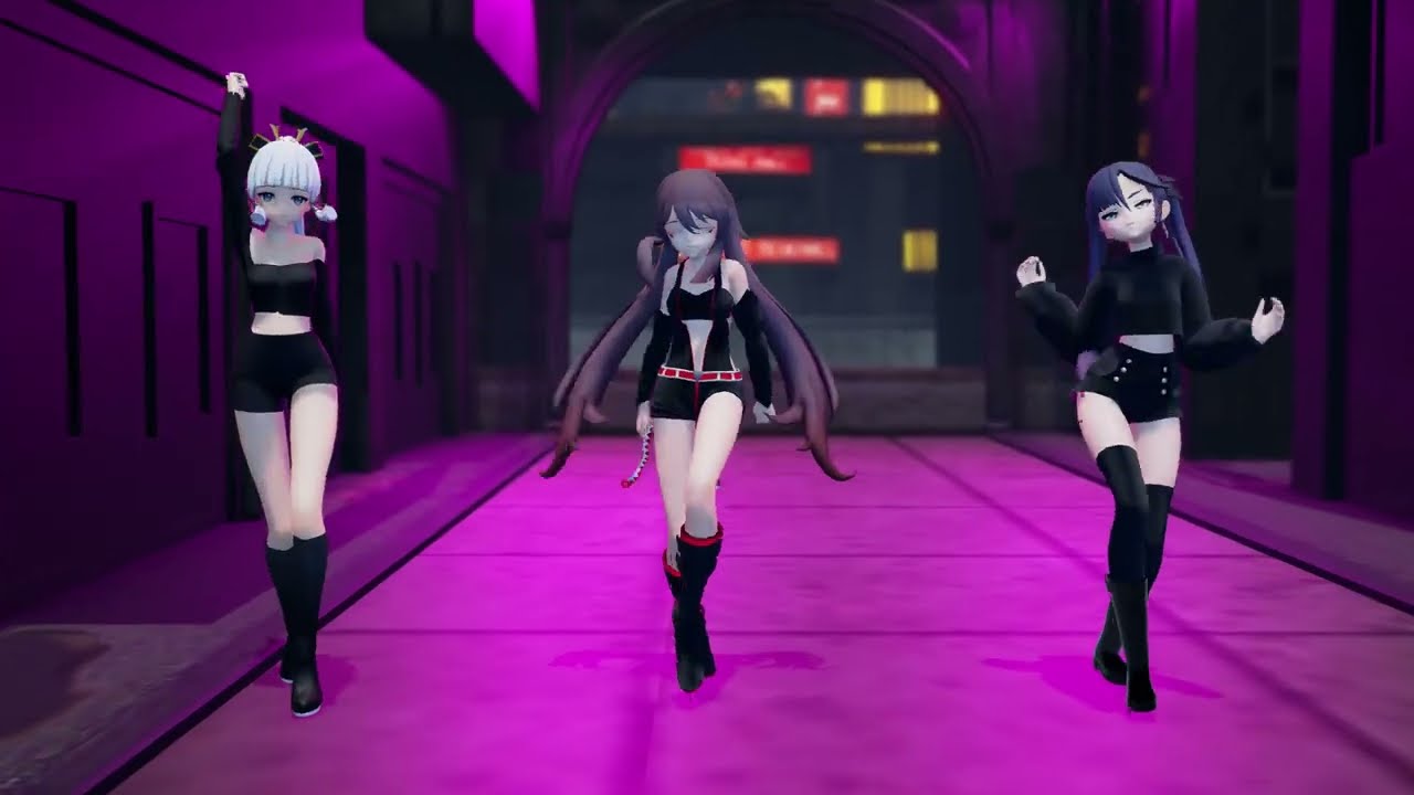 [Genshin Impact MMD] KARA - ''STEP''