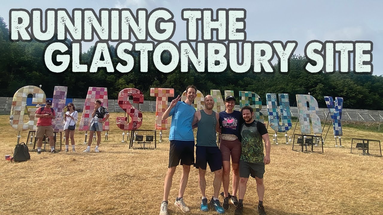 Glastonbury Festival Festival Early Morning Tour via Trainer - including backstage...