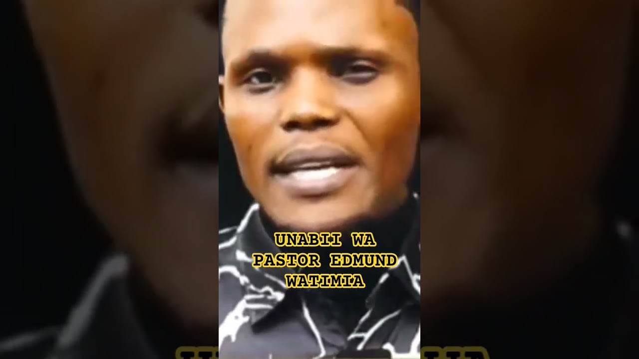 UTABILI WA PASTOR EDMUND WATIMIA #newstoday #pastoredmund#ayotv