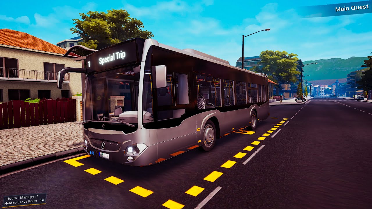 Mercedes-Benz Citaro K | Bus Simulator 21 gameplay