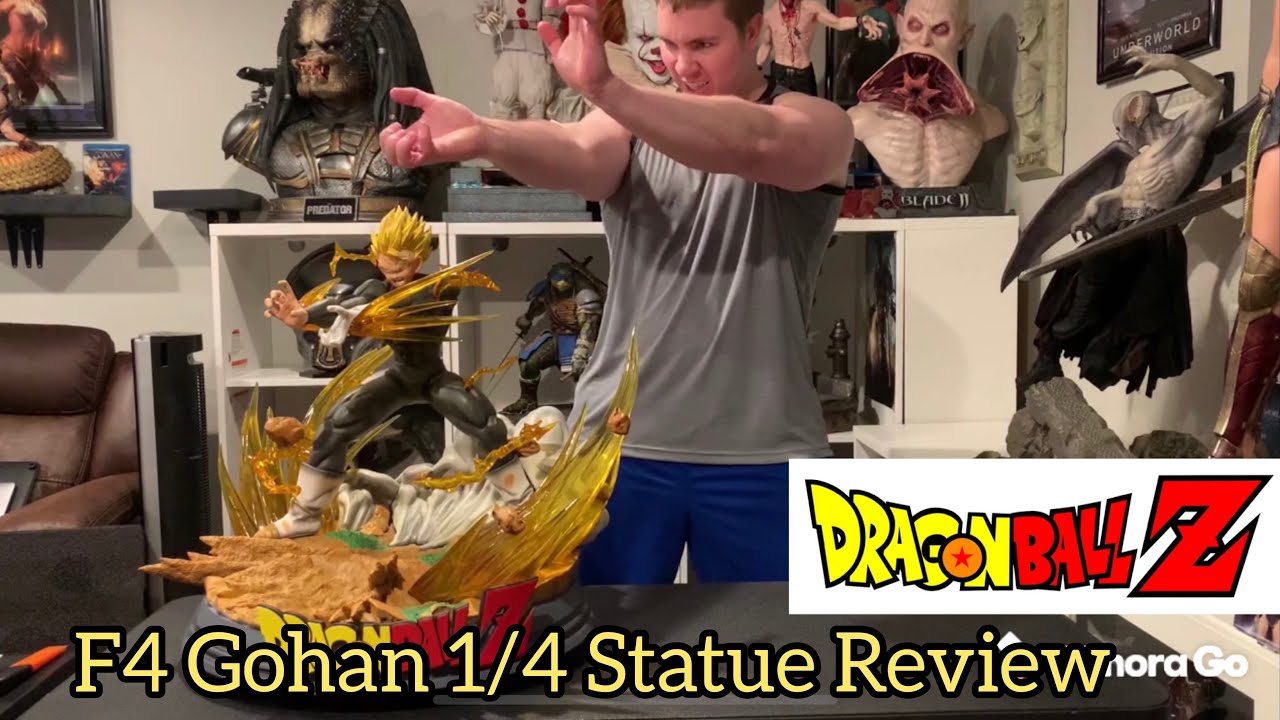 DBZ F4 Gohan 1/4 Statue Unboxing and Review