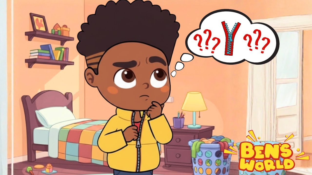 Ben’s World: Zip It Up! 👕🧥 Fun Zipper Song + More Learning Songs for Kids