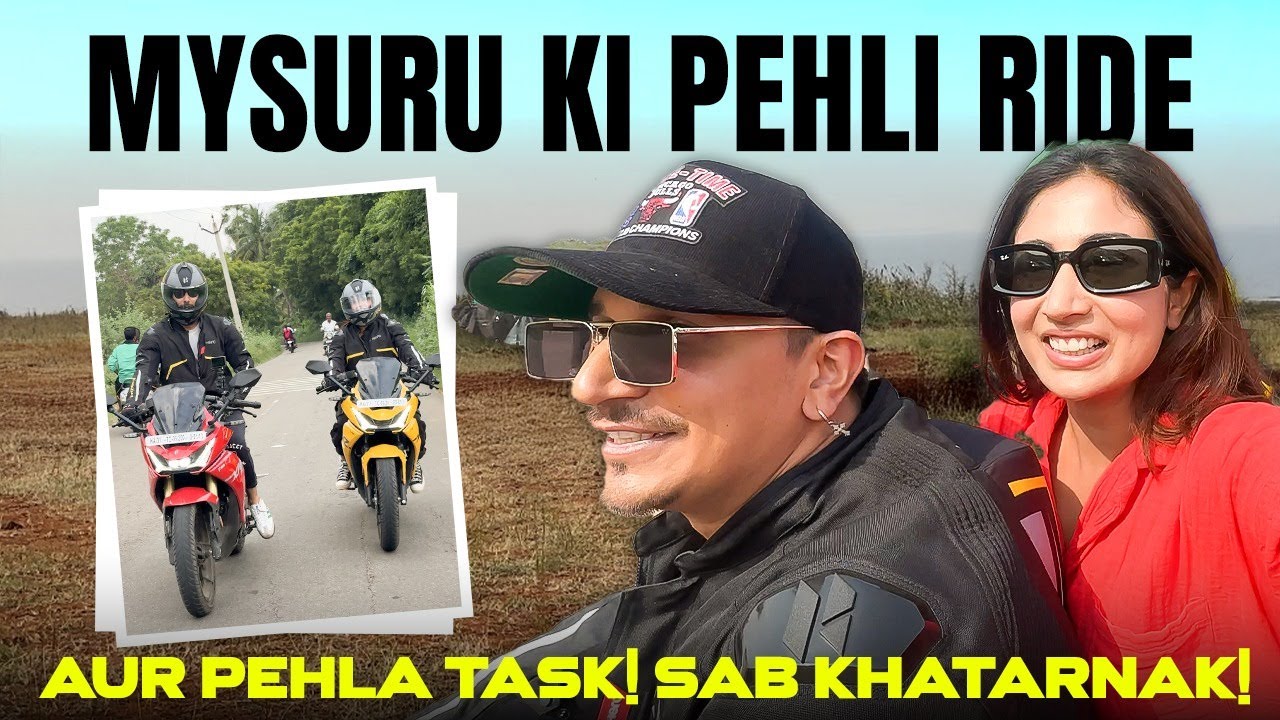 Mysuru Ki Pehli Ride, Pehla Task Aur Full Tension! @Shreyakalraa
