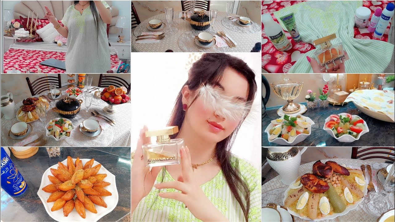روتين الجمعة كل نشاط وحيوية ✨️🌸في بيتنا الجميل ♥️درتلهم رشتة عاصمية جات قطرة عسل 👌أروع سيقار للفطور😍