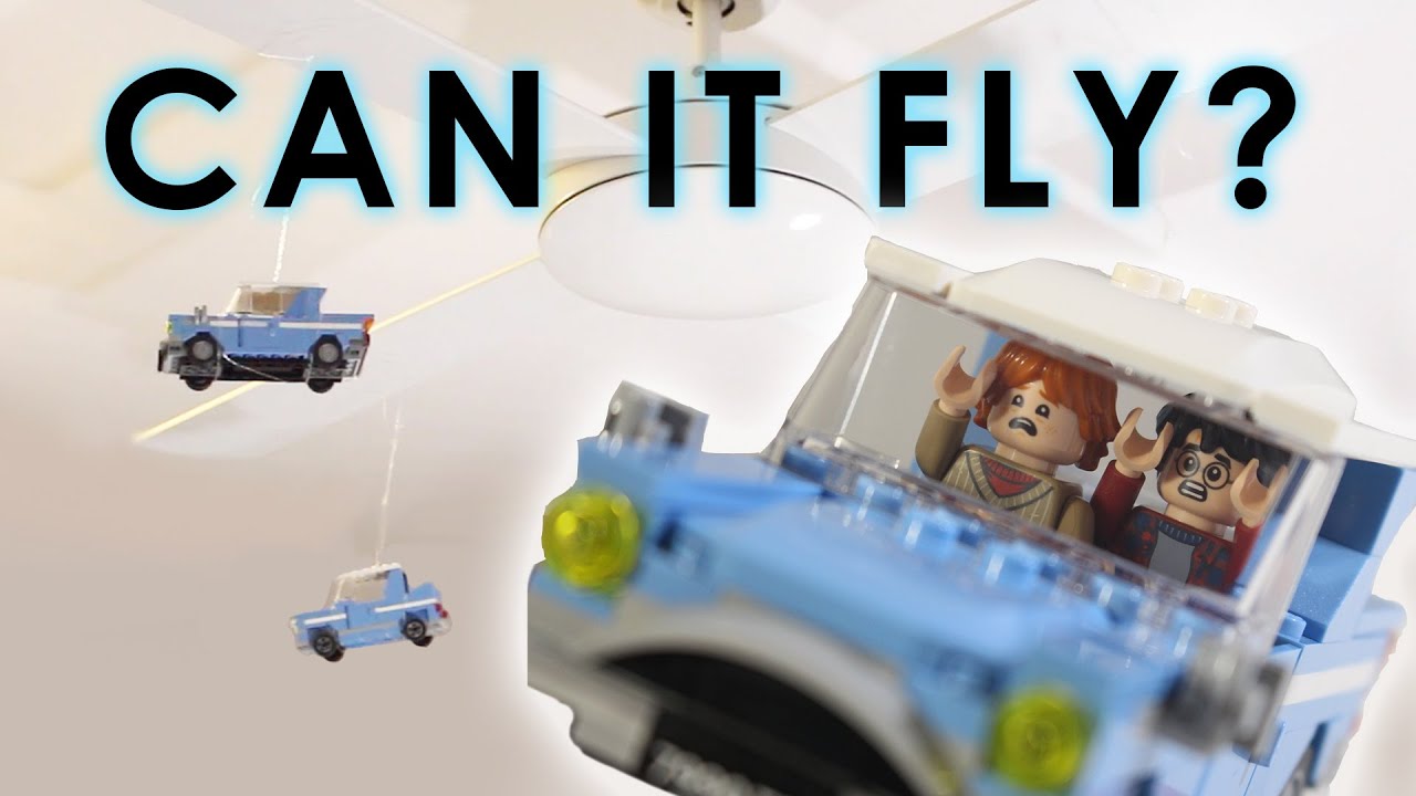 Making the LEGO Flying Ford Anglia Fly | LEGO Harry Potter