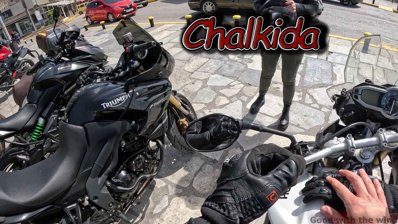 Road to Euboia - Chalkida  🇬🇷  | Triumph Tiger