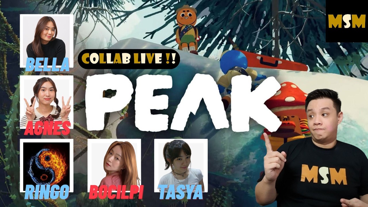 🔴 COLLAB PEAK BERSAMA @cristabella_ap @Agnes_vp @Bocilpidiary @tsy1710 @ringo_sama!! #peak  |LIVE|