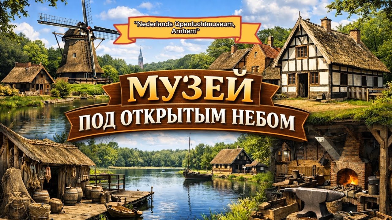 👉 Мы нашли настоящую старую Голландию 🇳🇱 | Arnhem Openluchtmuseum
