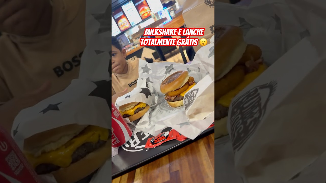 Quer saber como? Comenta aqui 👇🏻#melhoresbeneficios #melhorescartoes #comergratis #burgerboss