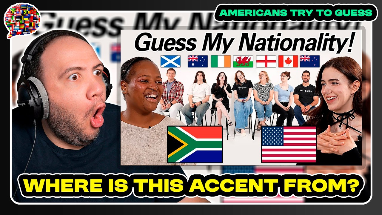 American vs 9 English Accents — Can We Guess Right?