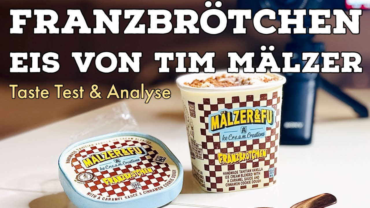 NEU - EIS VOM STARKOCH: MÄLZER & FU EISCREME | FRANZBRÖTCHEN | FLORIDA EIS TEST