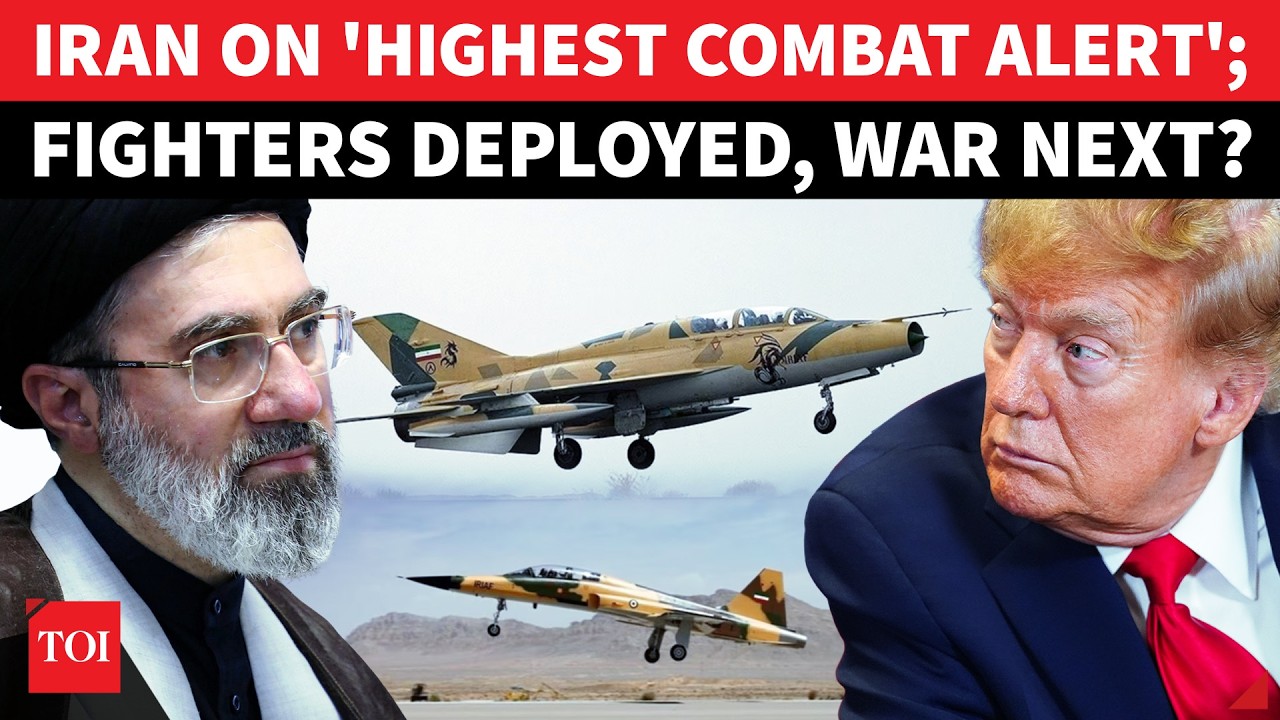 'CODE 100 ACTIVATED': Iran Air Force Deploys F-14s & F-5s Aircraft Against Israeli & US Jets