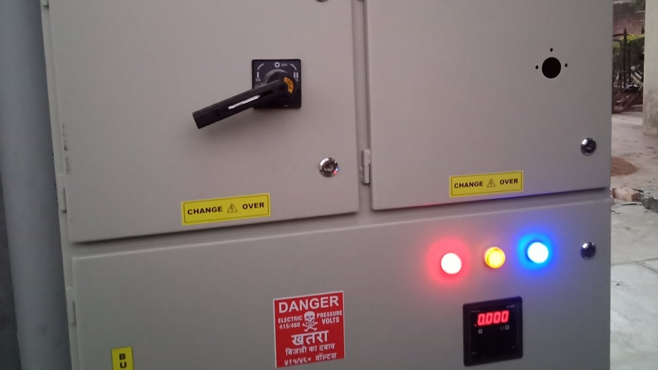 Electric panel setup from house wiring