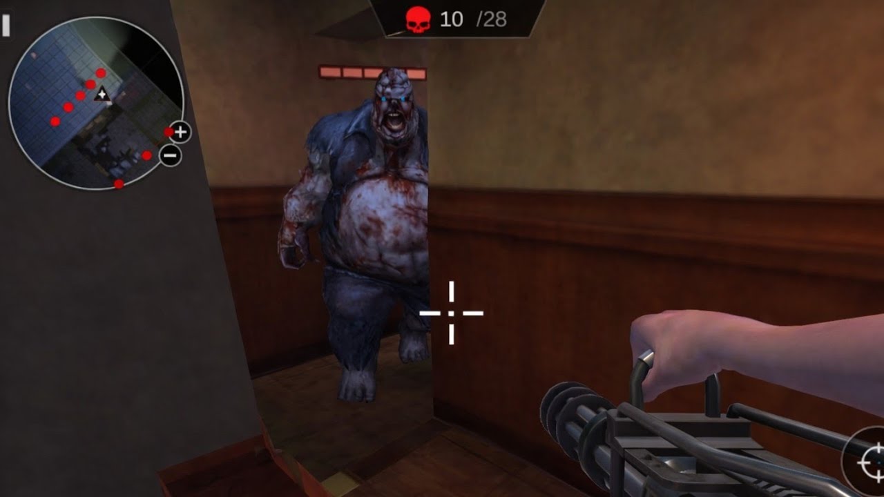 Hallway Horror – Boss Zombie Incoming 😱 #zombie 