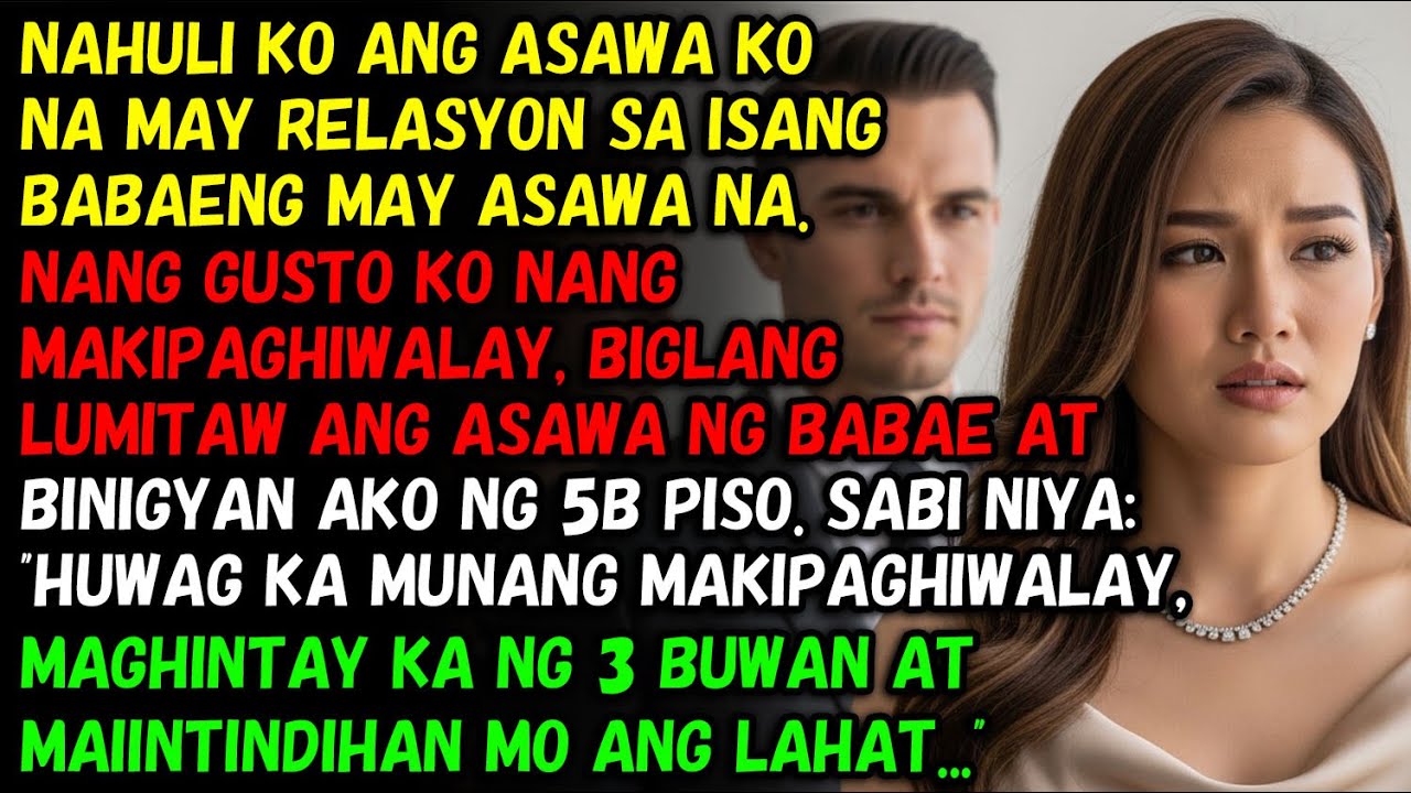 Nang Balak Kong Hiwalayan Ang Asawa Ko💔Binigyan Ako Ng 5B💸Ng Mister Ng Kabit😱Sabi👂hintayin Ang Totoo
