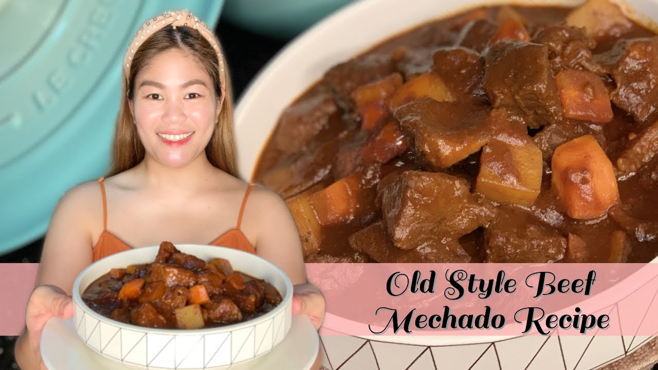 OLD STYLE BEEF MECHADO RECIPE | By Connh Cruz