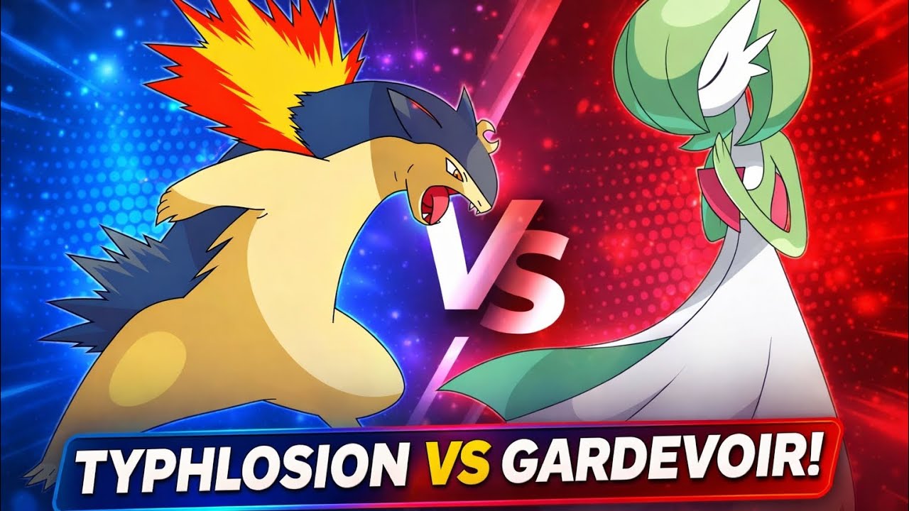 TYPHLOSION VS GARDEVOIR!