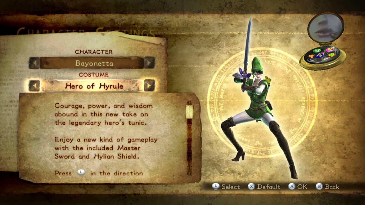 Bayonetta 2 - Bayonetta Costumes overview