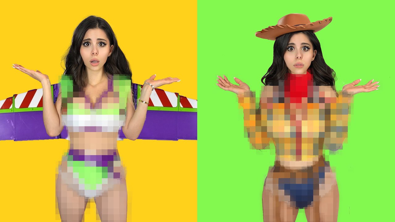 I tried COSTUMES that should only be for kids