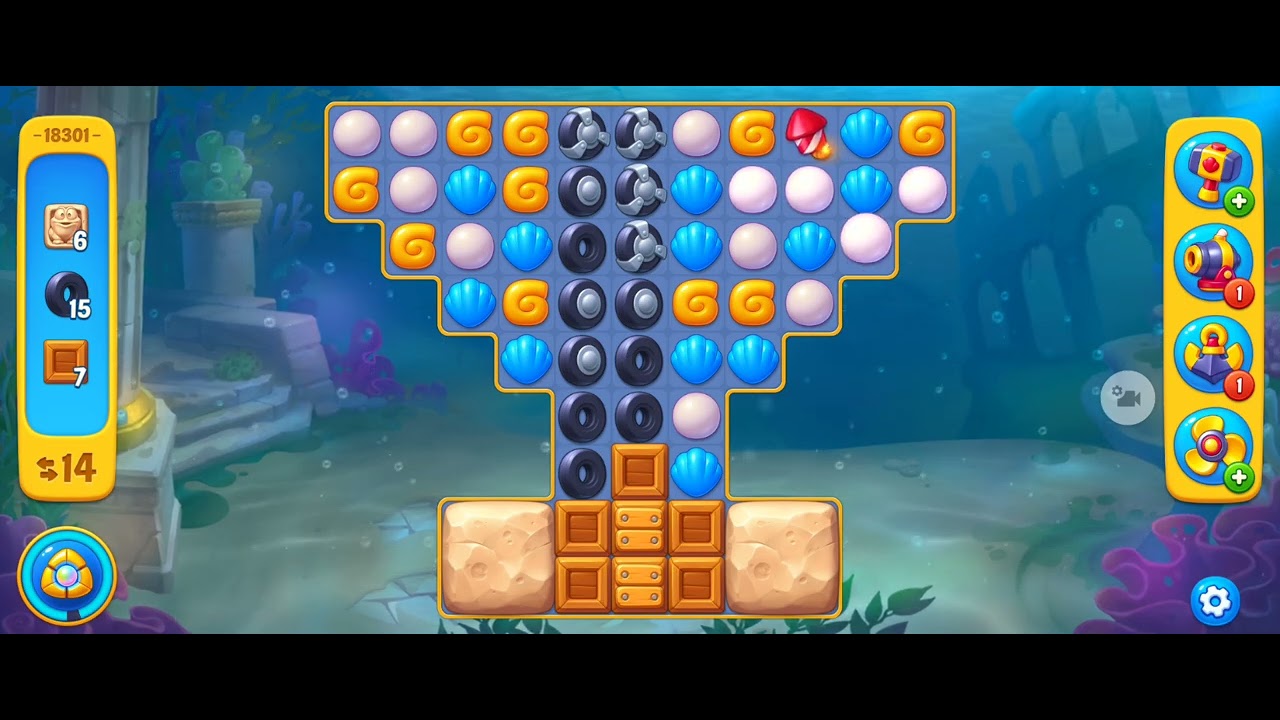 Fishdom Lv18301 (フィッシュダム　レベル18301)