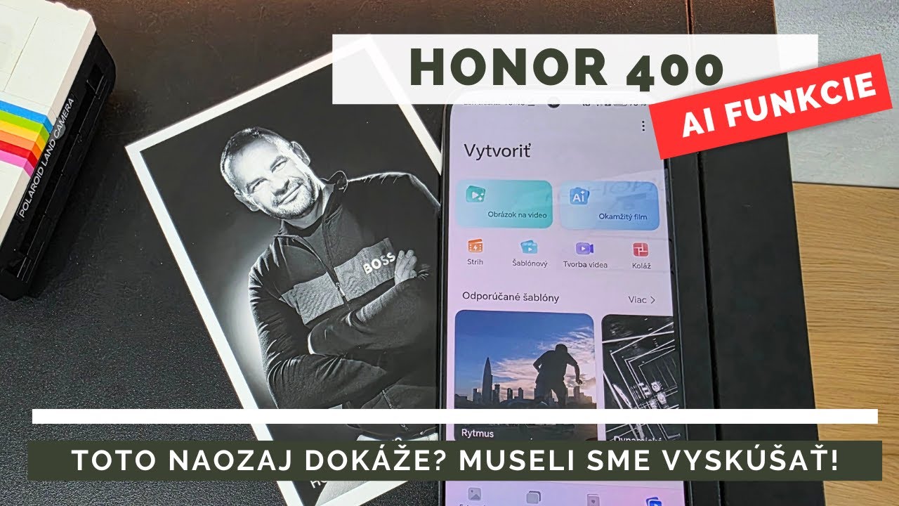 4 AI funkcie, ktorými vás Honor 400 dostane!
