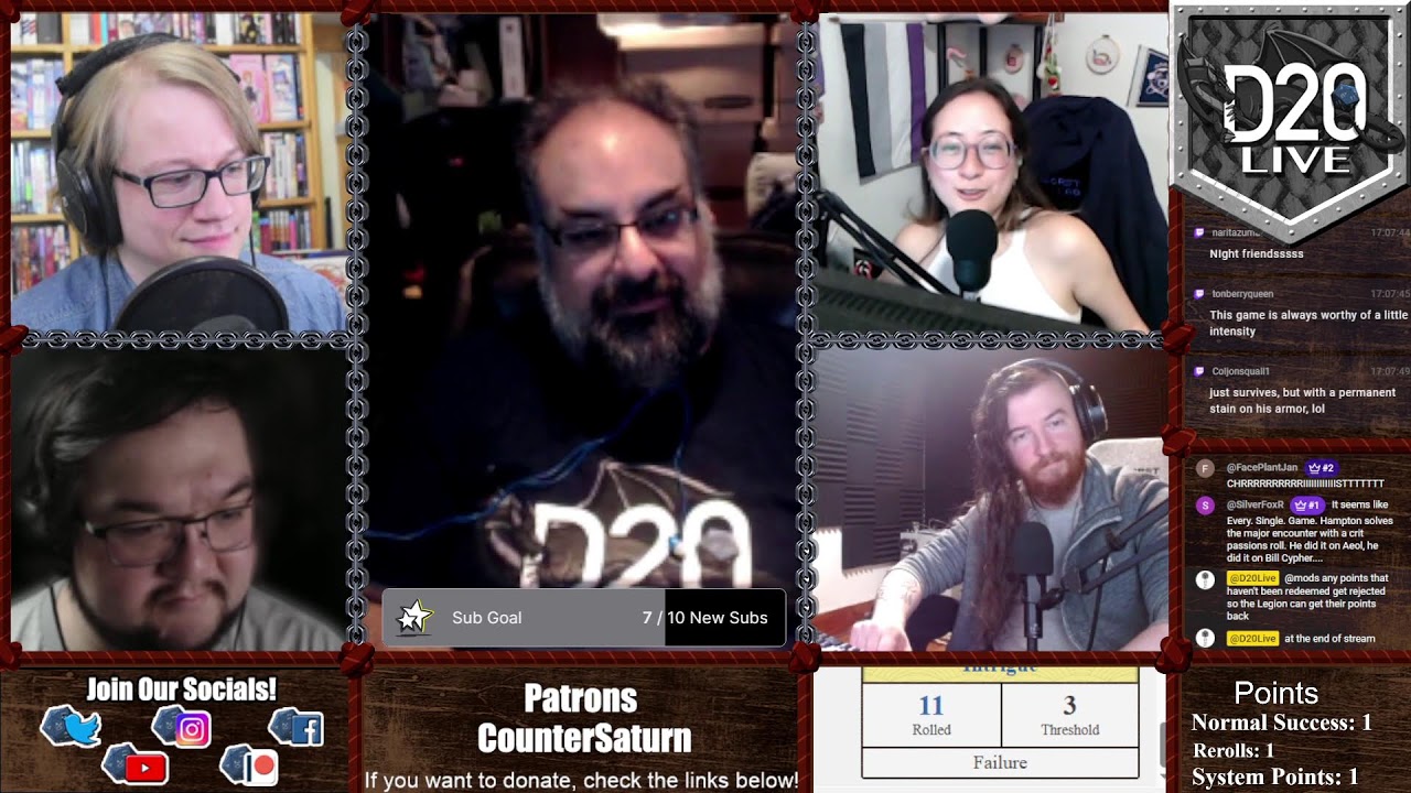 D20 Live: Pendragon 2025