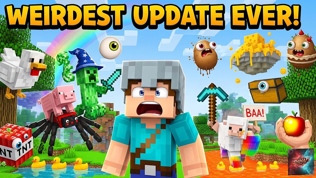 Minecraft's WEIRDEST Update EVER! - New FUNNY Mobs & Cursed Items (2025)