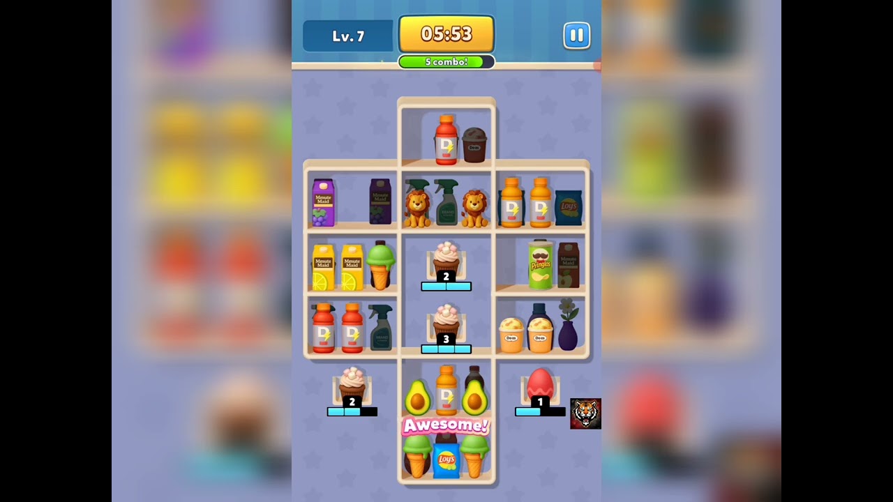 Happy Tidy Goods Sort Game Level 7 Walkthrough Solution