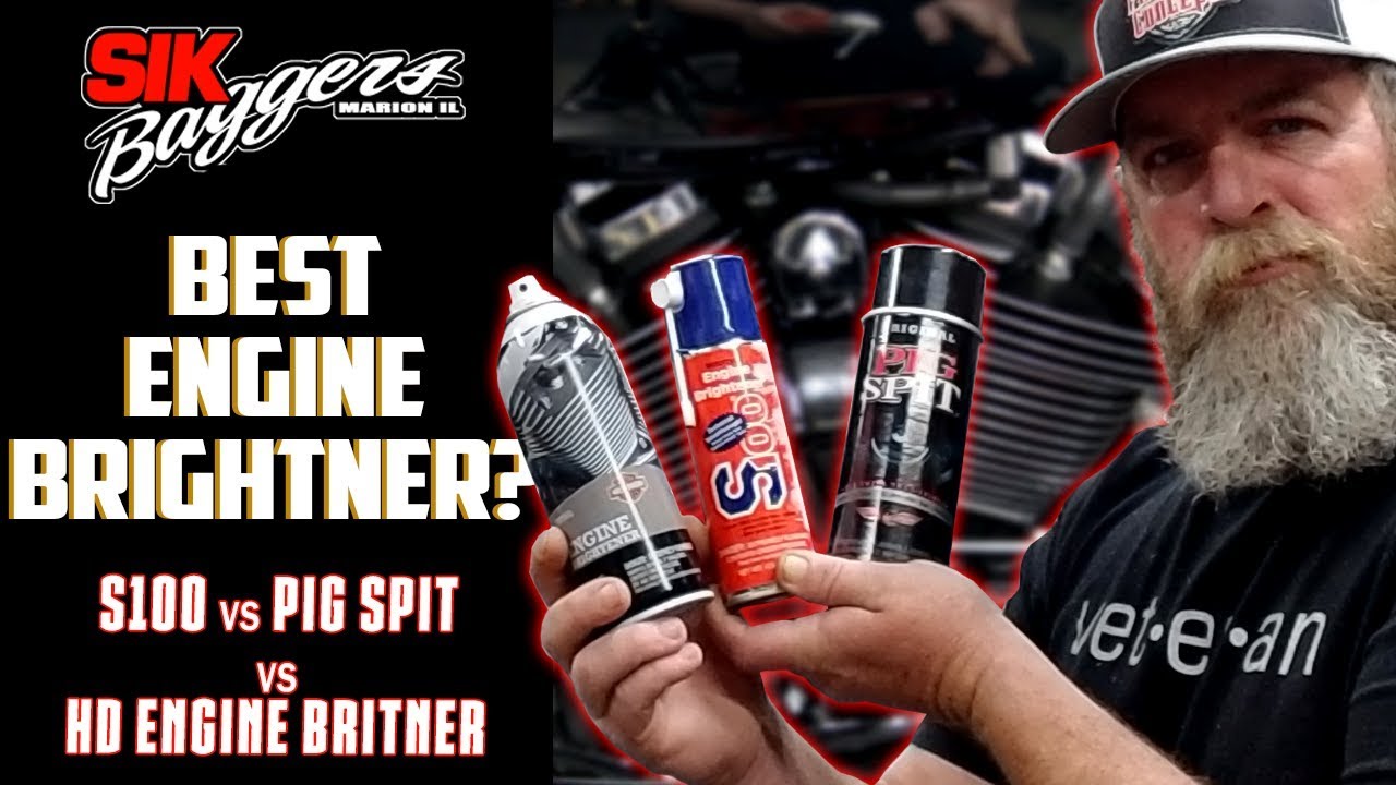 ⚡Pig Spit  S100  HD Engine Brightner Review  Harley Davidson Touring⚡