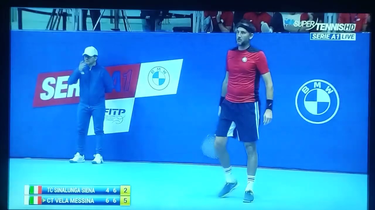 Il tie-break che ha regalato lo scudetto al Ctv Messina su Supertennis