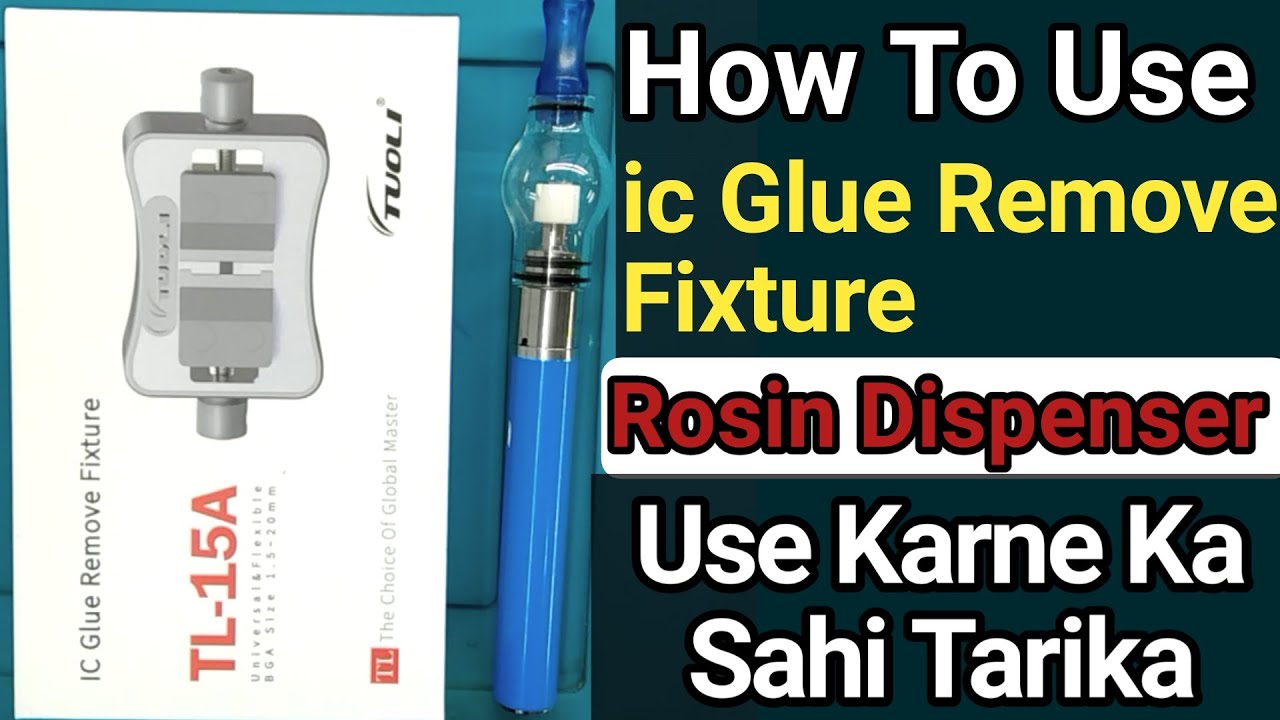 Ic Glue Removal Tools | Rosin Spray Tools and How To Use it By Jyotsna Mobile care