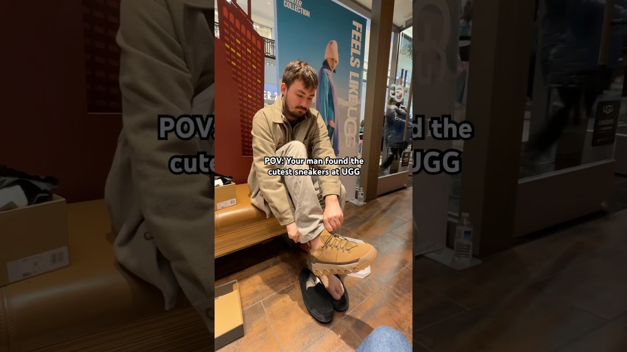 Check Out My Man's Amazing Ugg Sneaker Find! #shorts