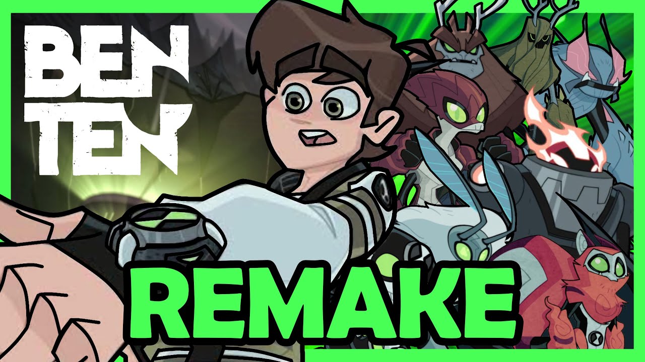 O REMAKE DE BEN 10 COM NOVOS ALIENS ORIGINAIS COM CONCEITOS ÚNICOS E CRIATIVOS!!!!
