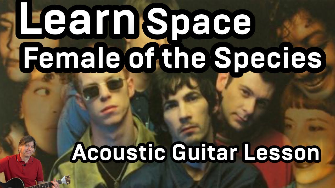 Learn To Play Space “Female of the Species” on Guitar Tutorial & Lesson