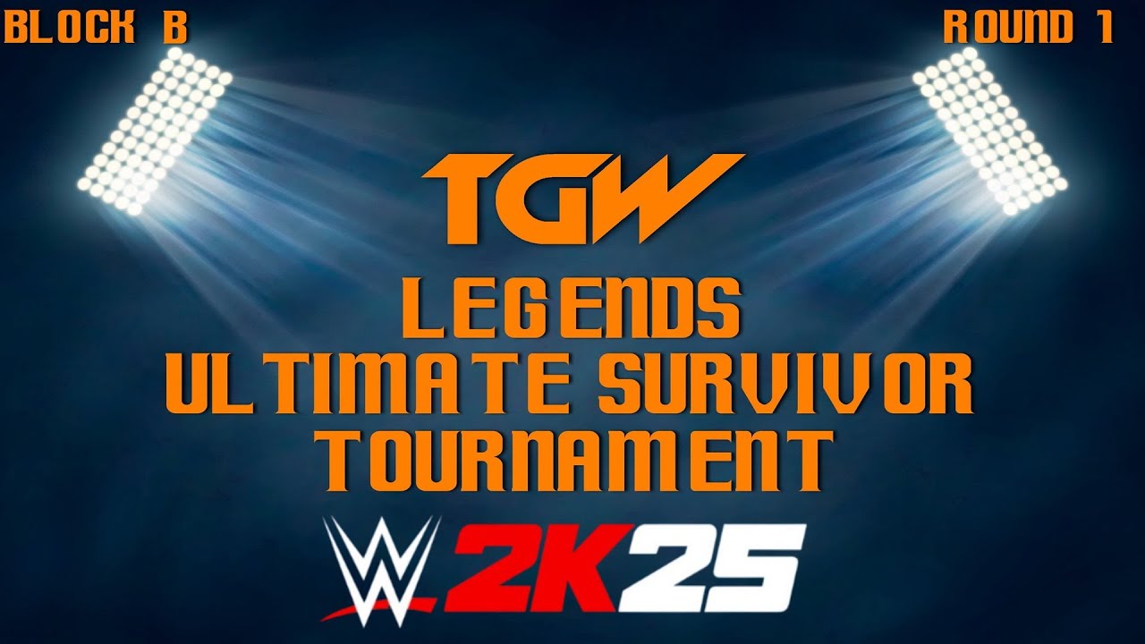 WWE 2K25: Legends Ultimate Survivor Tournament (Block B, Round 1)