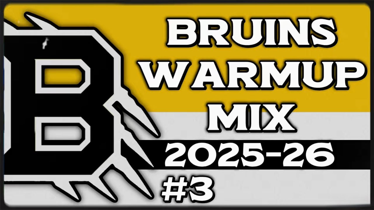 Boston Bruins Warmup Mix 2025-26 #3
