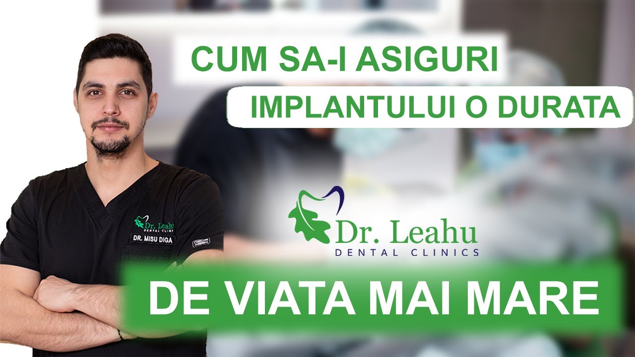 3 recomandari dupa implantul dentar, pentru un tratament reusit - Clinicile Dentare Dr. Leahu