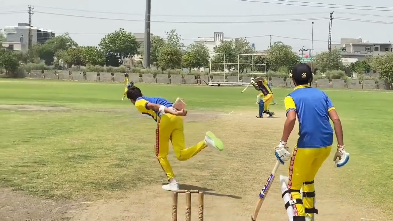 paklions international cricket academy garden town vs paklions cricket academy jubilee town#naseem