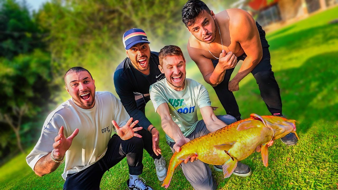 MEUS AMIGOS DUVIDARAM QUE EU PEGARIA ESSE PEIXE NESSE LAGO SECRETO