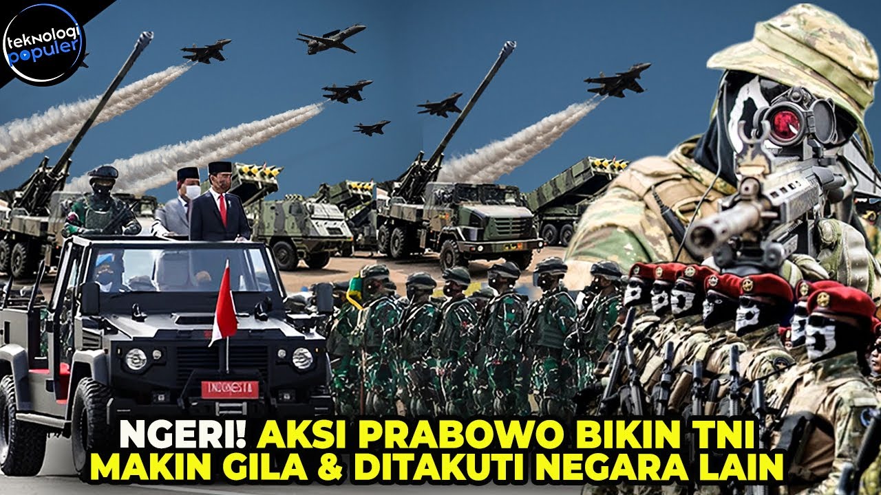 JANGAN COBA² GANGGU INDONESIA! Bikin 7 Negara Besar Ini Tunduk Dan Takut Dengan Kekuatan Militer TNI