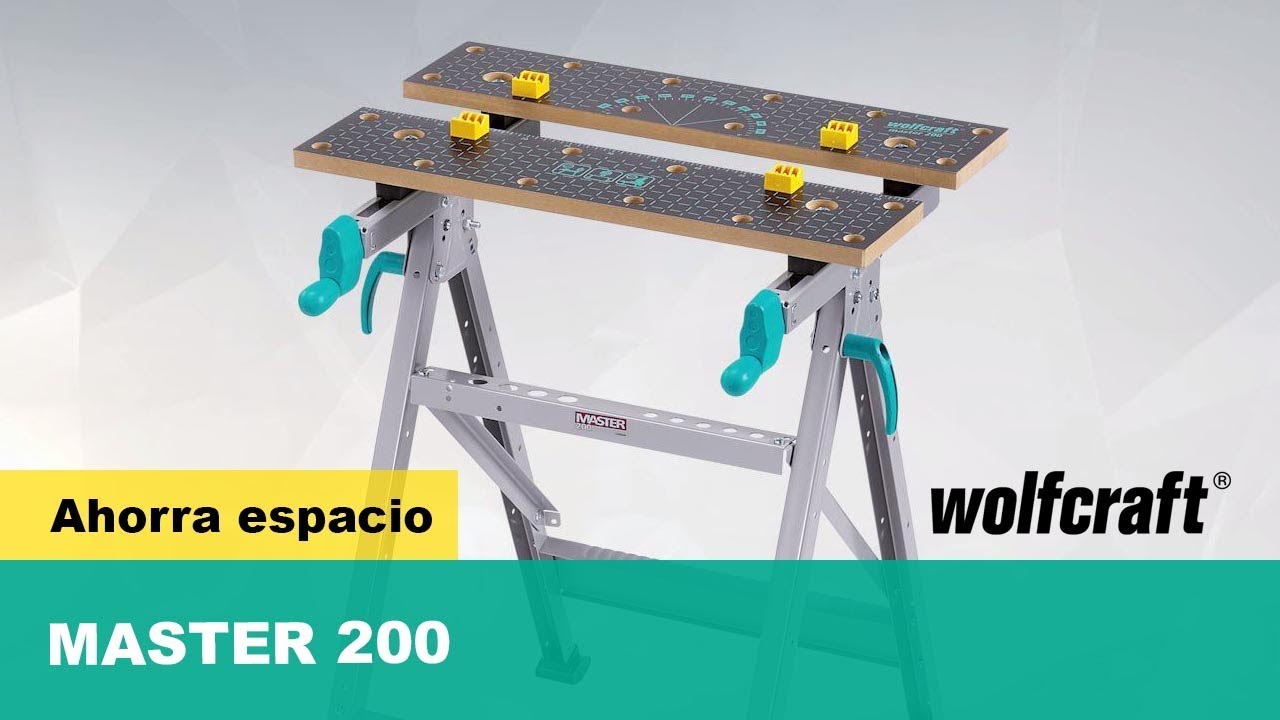 Master 200| Tu taller en un banco de trabajo | wolfcraft