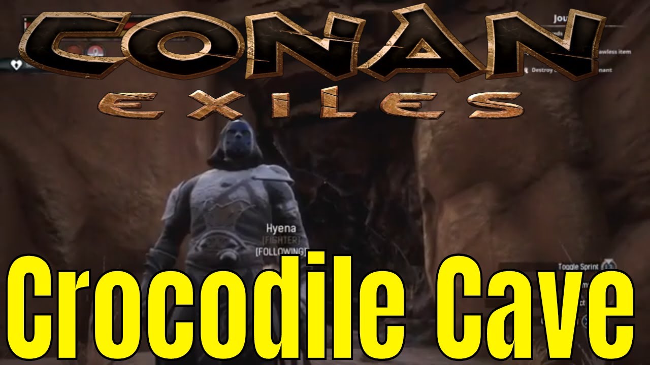 Conan Exiles: Scourgestone Crocodile Cave &mdash; Pubcrawler644