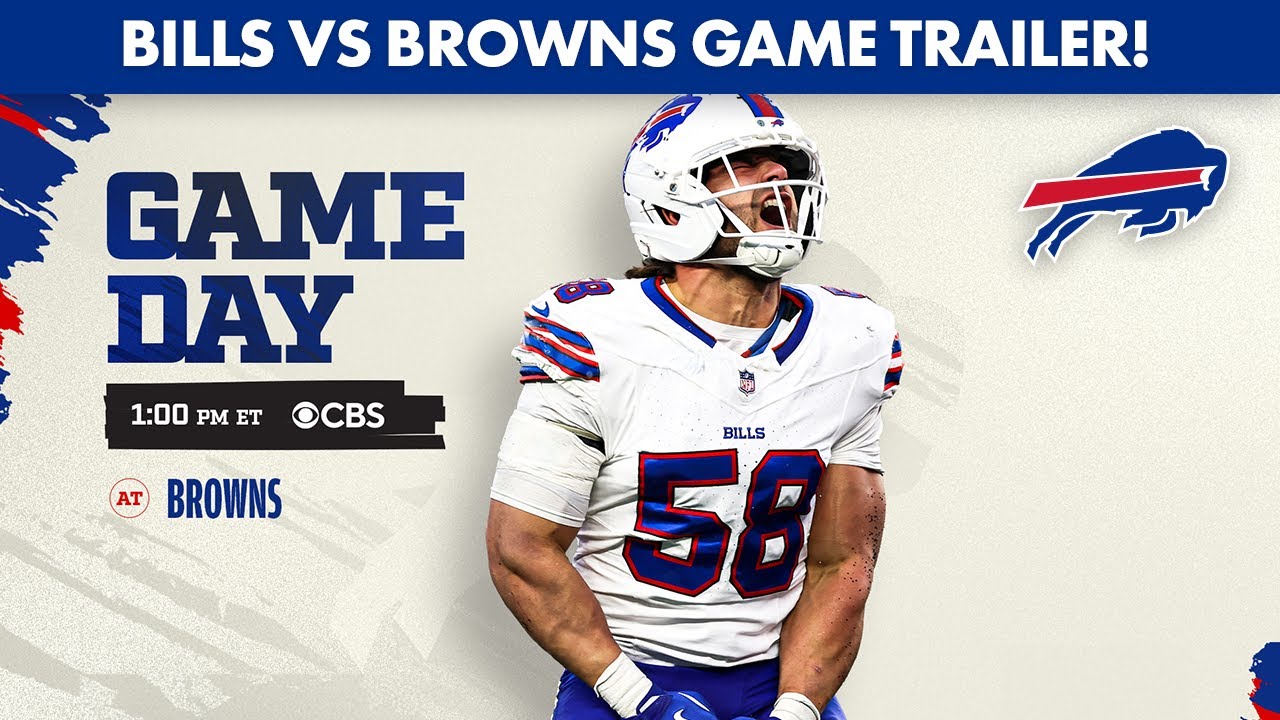 Buffalo Bills vs Cleveland Browns! | Week 16 Game Trailer | Buffalo Bills