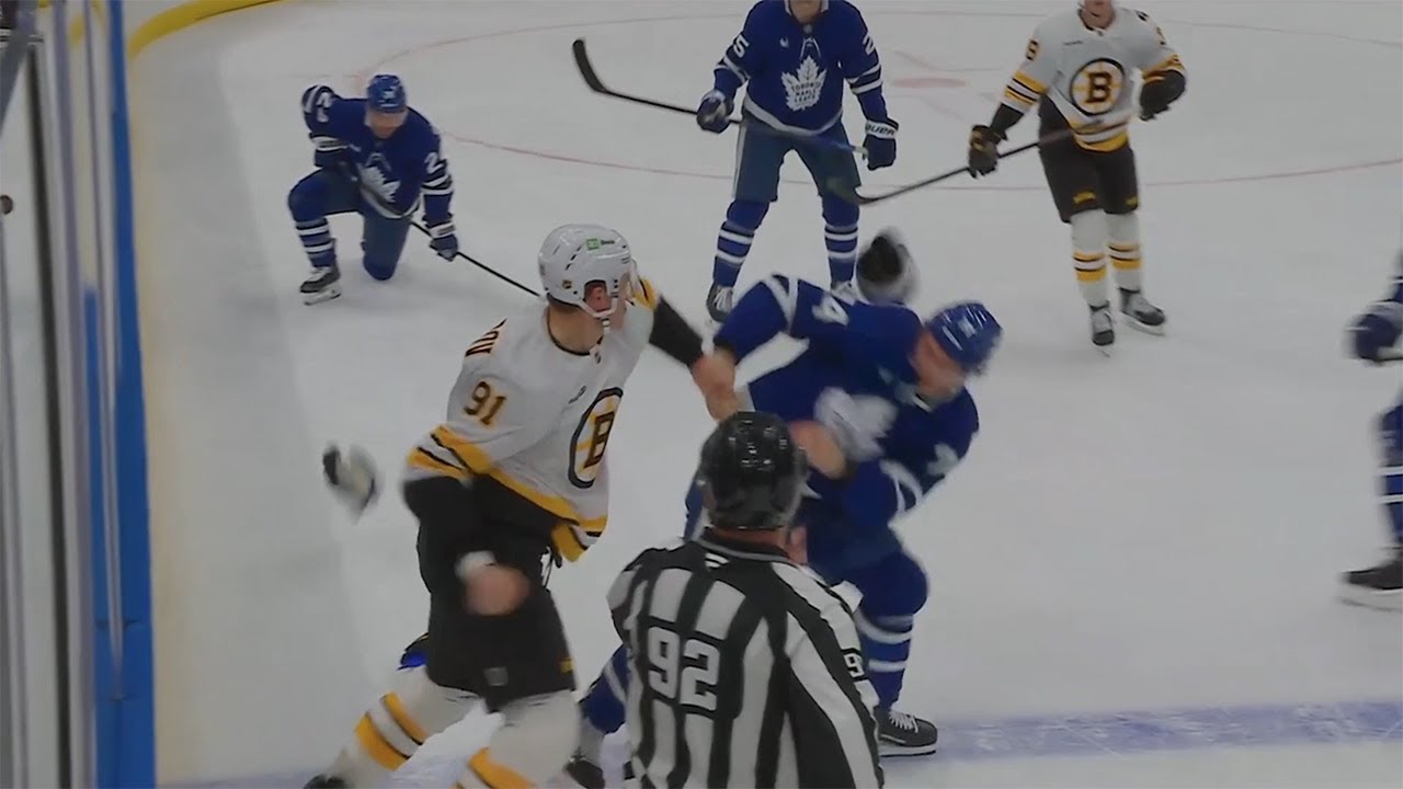 Nikita Zadorov Lays a Big Hit on Scott Laughton