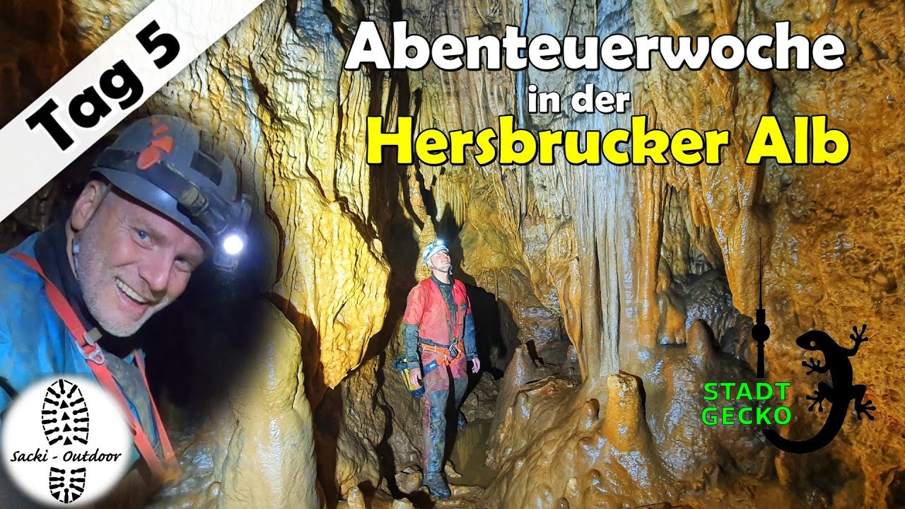 Tag 5 in der Hersbrucker Alb | Abenteuerwoche mit Sacki | Höhlen der Fränkischen Schweiz | 🦎