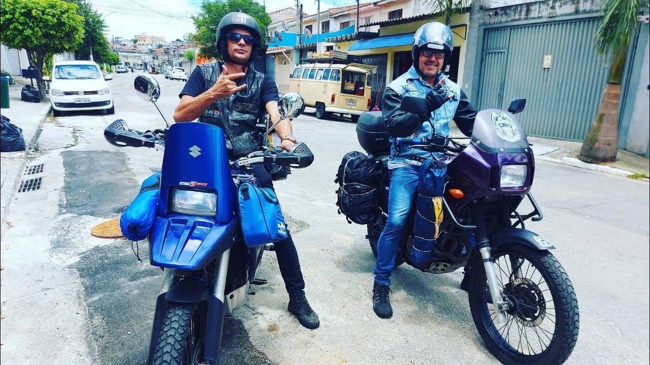 Inicio da viajada de DR800  destino final Angra dos Reis