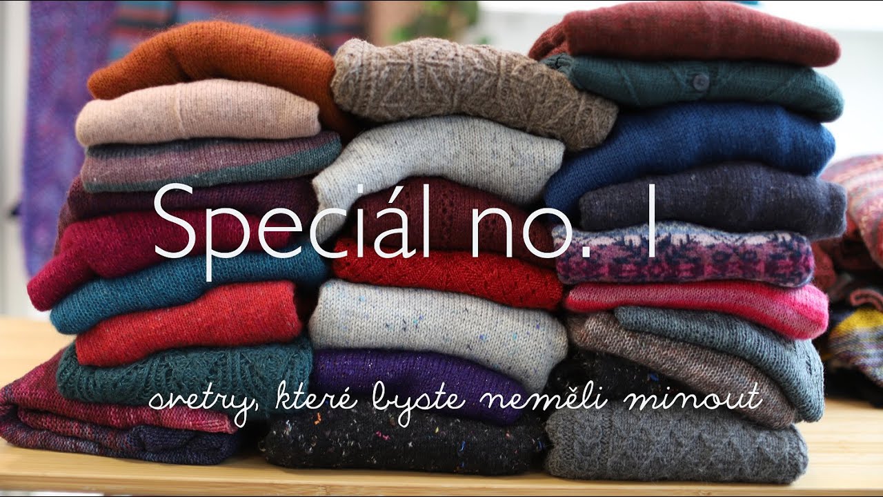 Speciál no.1 - svetry, které byste neměli minout