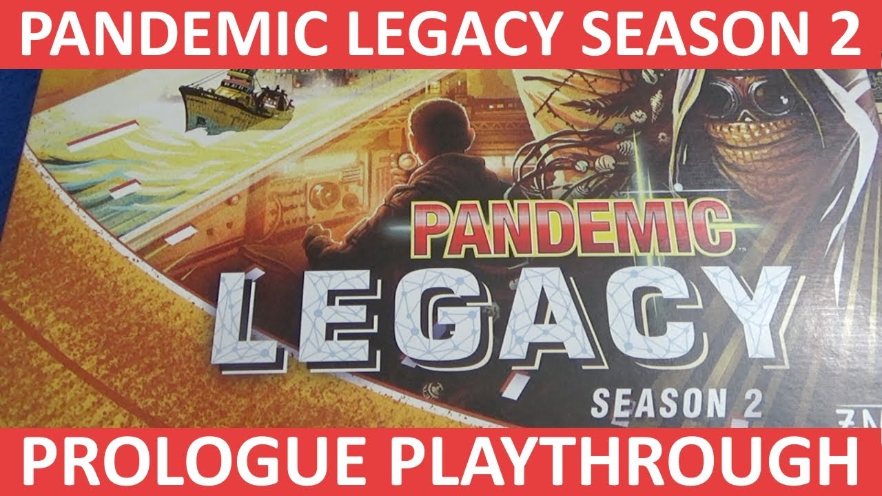 Pandemic Legacy: Season 2 - Prologue Playthrough