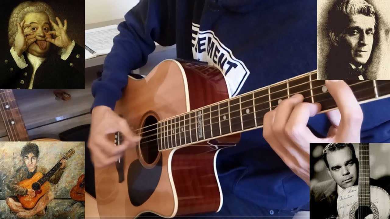 Musicas brasileiras/Clássicas no violão de aço.