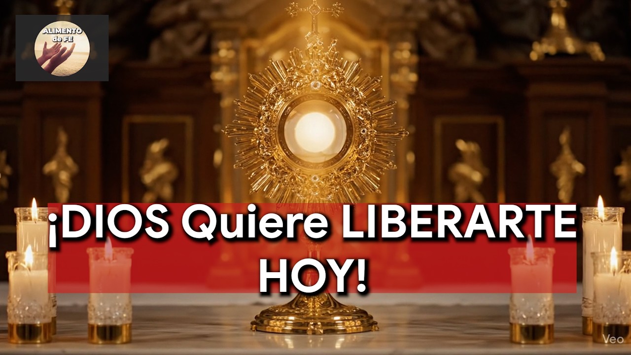 DIOS QUIERE LIBERARTE HOY | Oraci&oacute;n Poderosa en el Sant&iacute;simo | Alimento de Fe